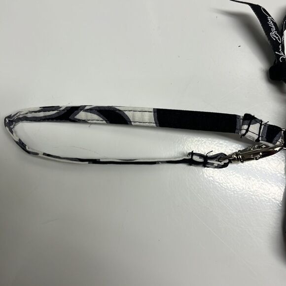 Vera Bradley Gray/Black/White Cloth Wristlet - Picture 2 of 14